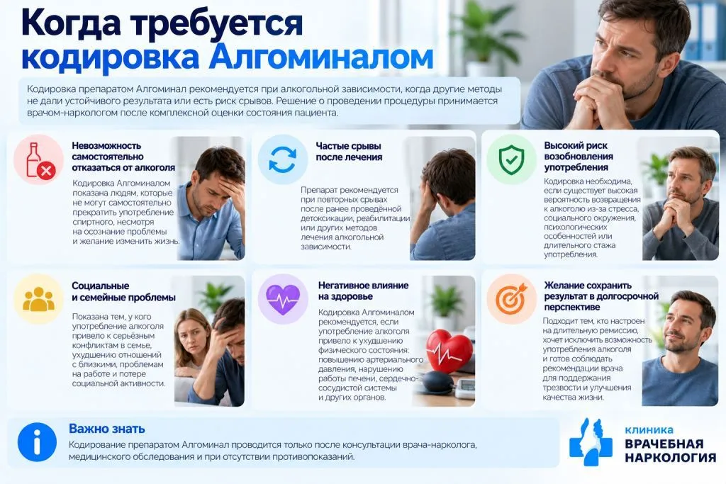 Кодирование Алгоминал в Дивногорске